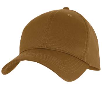 Rothco Supreme Work Brown Solid Color Low Profile Cap
