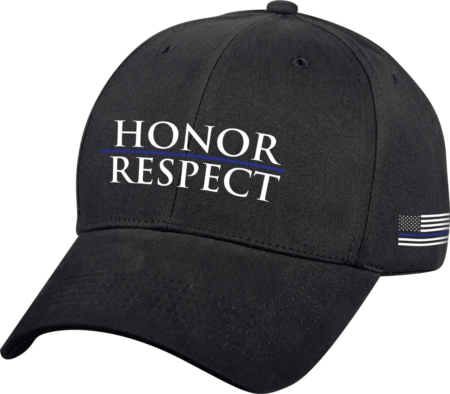 HONOR RESPECT THIN BLUE LINE HAT