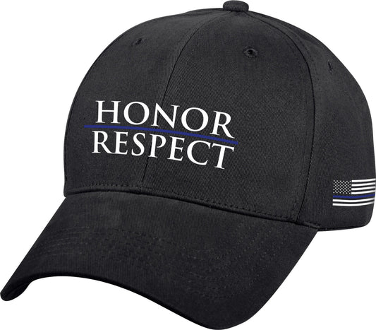 HONOR RESPECT THIN BLUE LINE HAT