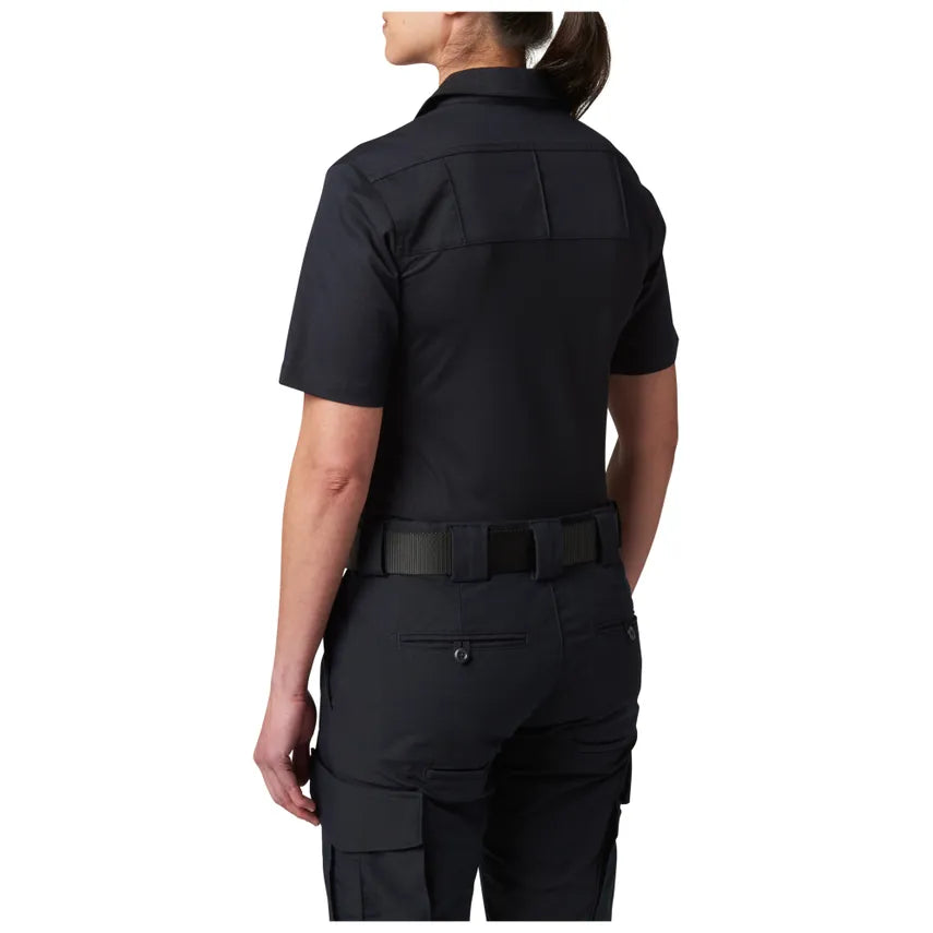 Women's 5.11 Stryke® PDU Twill Rapid Short Sleeve Shirt Midnight Navy