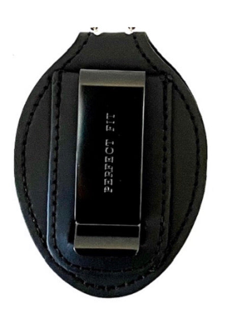 PERFECT FIT 716-PC CO-15Recessed Belt Clip Badge Holder with Pocket and Neck Chain