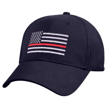 ROTHCO NAVY BLUE THIN RED LINE HAT