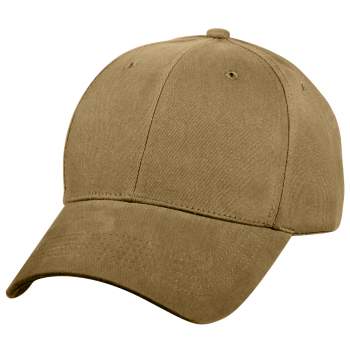 Rothco Coyote Brown Supreme Solid Color Low Profile Cap