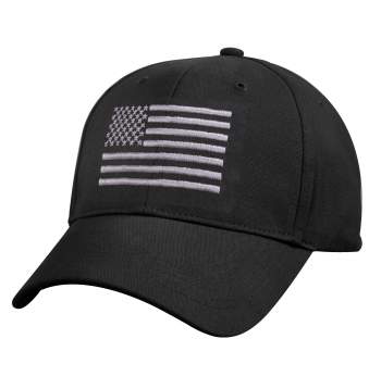 ROTHCO BLACK U.S. FLAG HAT