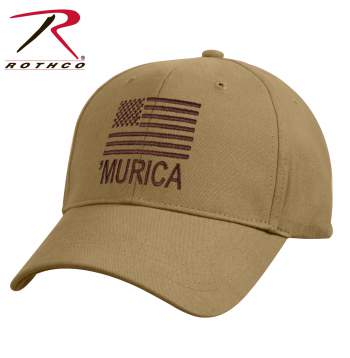ROTHCO 'MURICA DELUXE LOW PROFICE CAP
